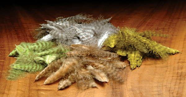 Grizzly Marabou Feathers Fly Tying